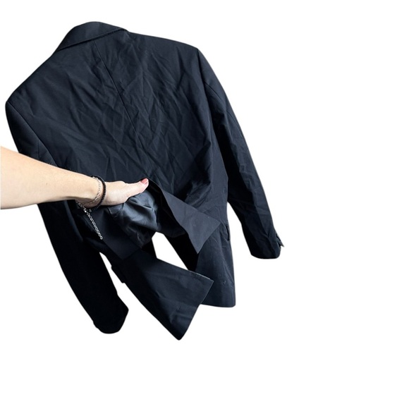 ZARA Black Two Buttons Closure Blazer Size Small - Picture 14 of 16
